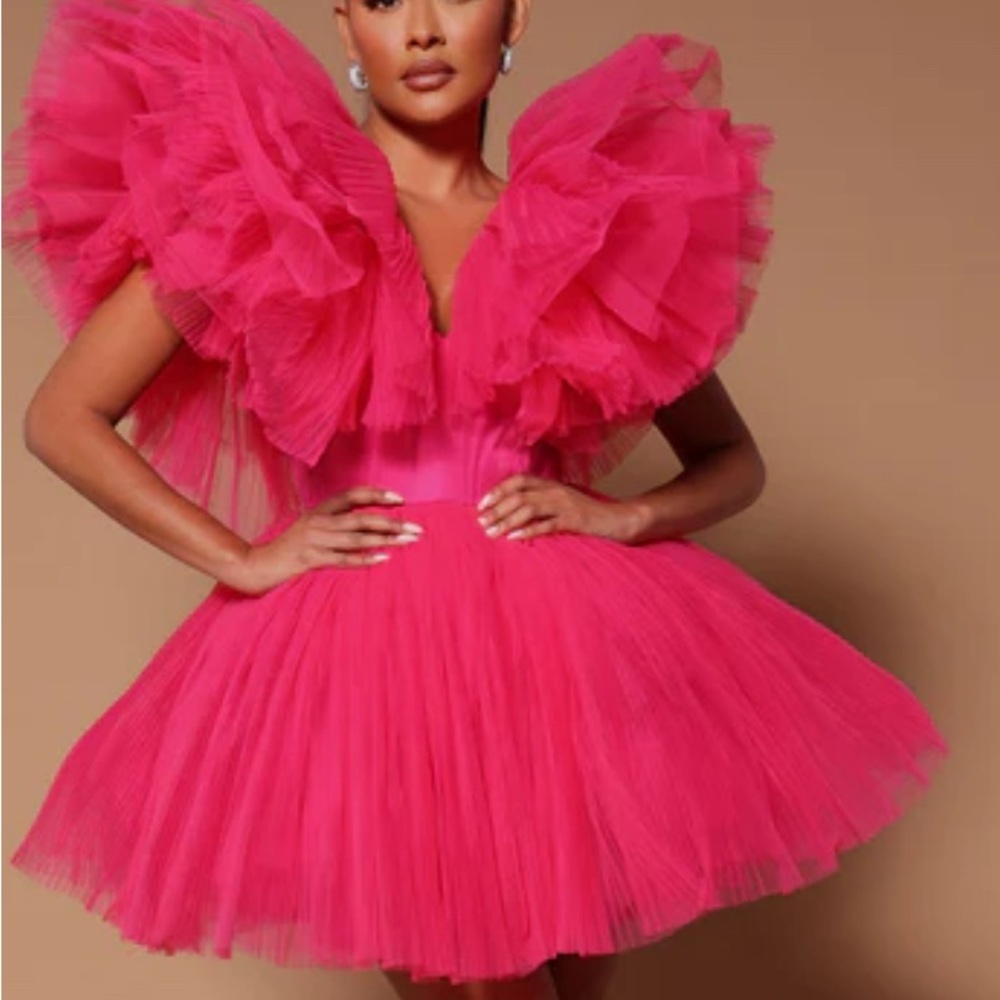 Tulle Mini Dress